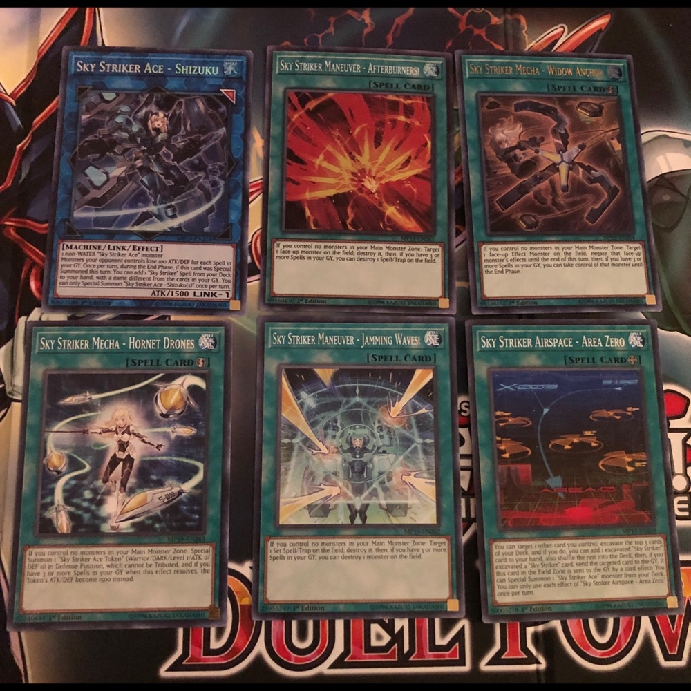 Yu-Gi-Oh Sky Strikers 6 Cards Lot!